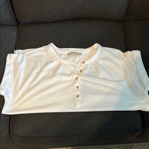 Loft White Top